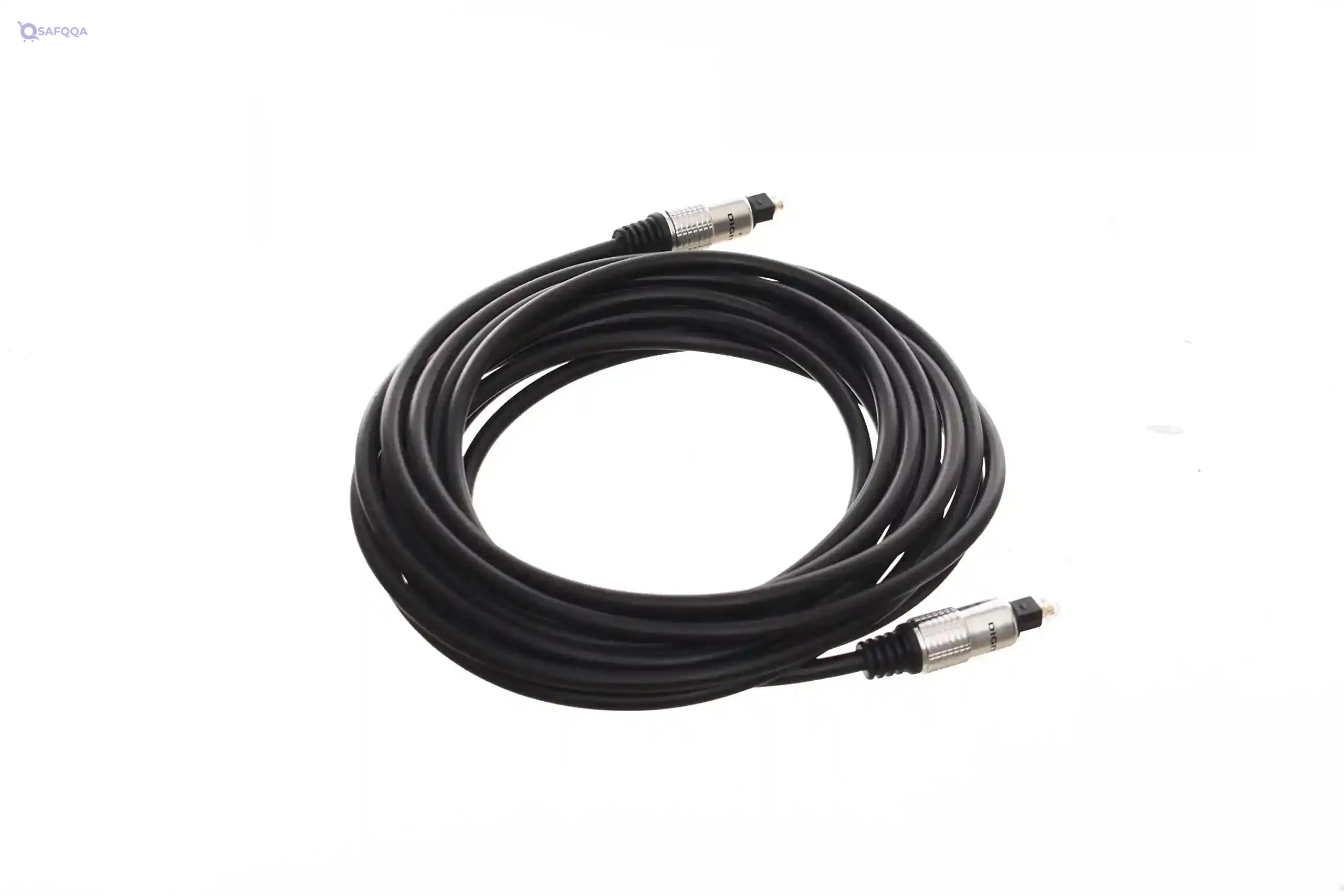 Point Cable audio digital fiber optical toslink - black - Safqqa