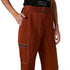 Splash Contrast Stitching Straight Pants for Women - Safqqa Egypt