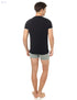 Hero Basic Men’s Set – 3 Double V-Neck T-Shirts + Free Boxer (Pack of 4) - Safqqa