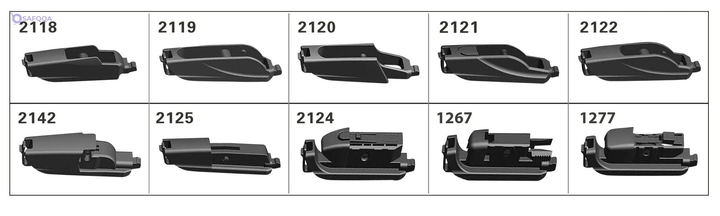 Bottari Top Single Rear Wiper Blade – 330mm - Safqqa