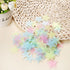 300pcs Plastic 3D Stars Glow in the Dark Stickers Night Luminous Wall Decal Sticker For Kids Bedroom Living Room Children's Room Ceiling Nursery Room Multi Color - Safqqa