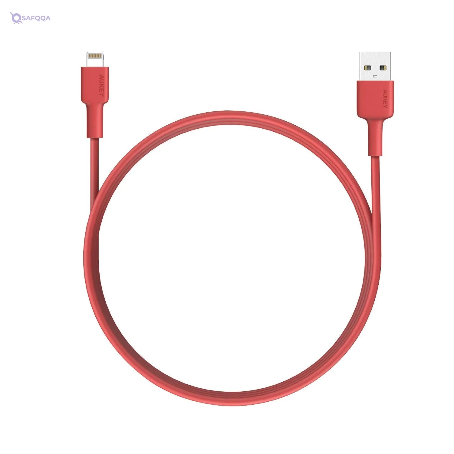Aukey CB-BAL2 Lightning Sync and Charging Cable, 2M, - Safqqa