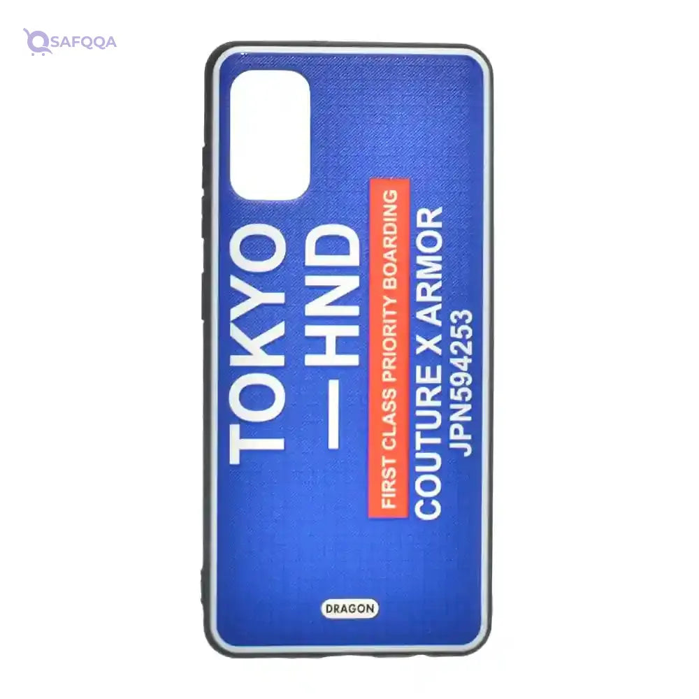 Generic Plastic Creative Back Phone Protection Case Print Design With Silicone Safety Edges And 3D Back Print For Samsung Galaxy A41 - Safqqa Egypt