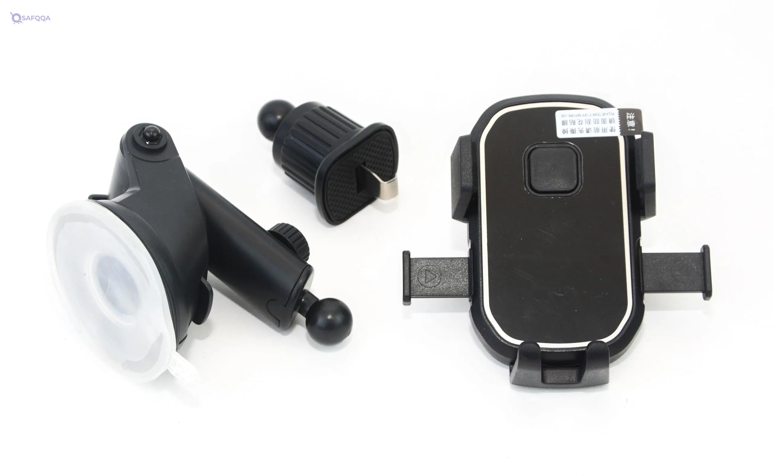 Generic Car Phone Holder Fits All  Smartphones - Black - Safqqa