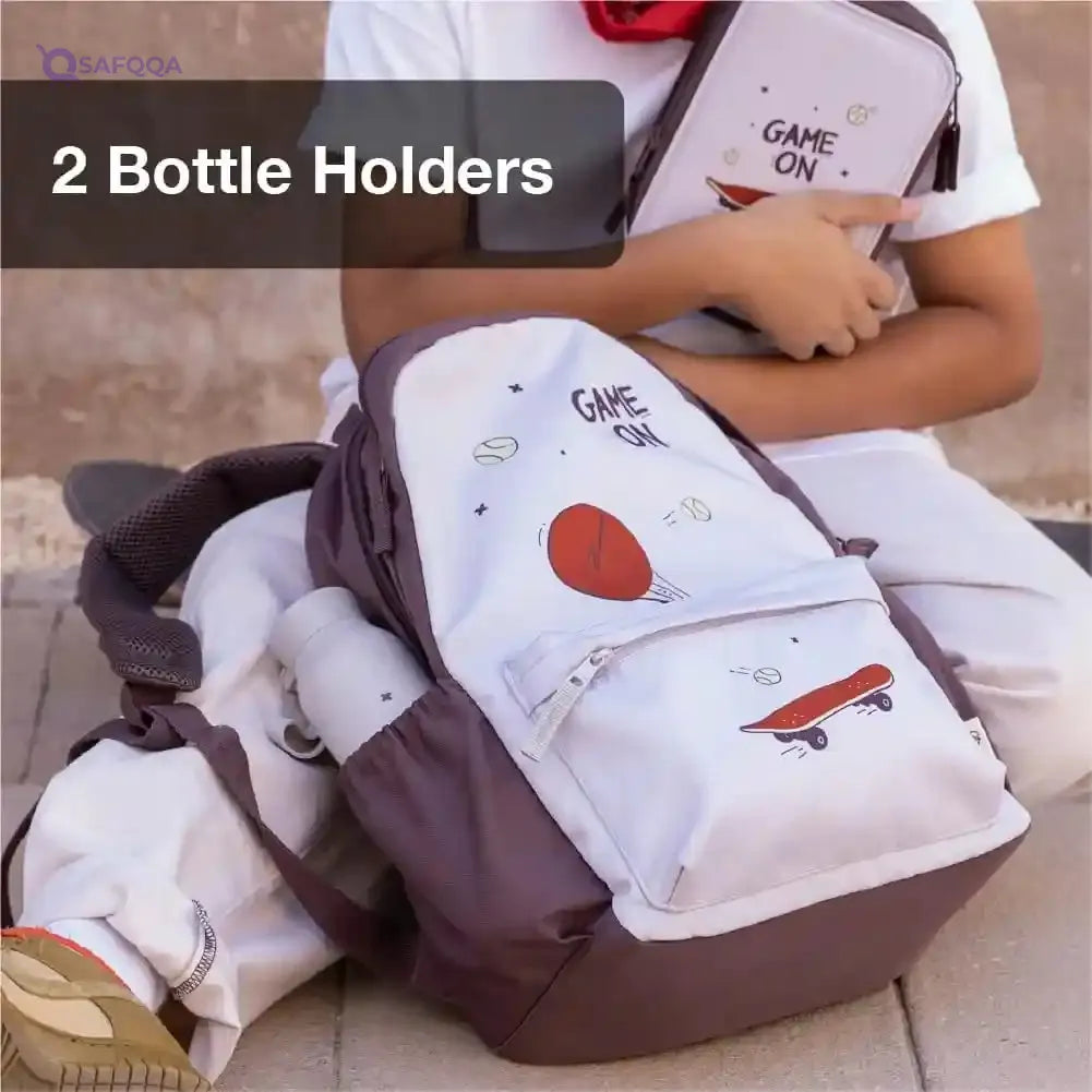 Citron - Grand Backpack for Big Kids | PET Recycled Material - Cool Kid - Safqqa