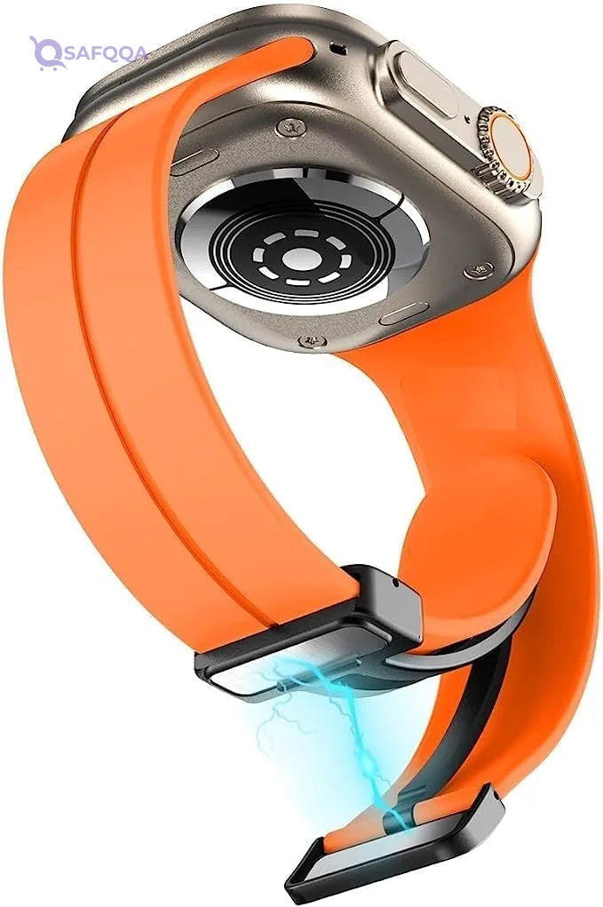 MHM Silicone sports band for Apple Watch 45mm - Safqqa