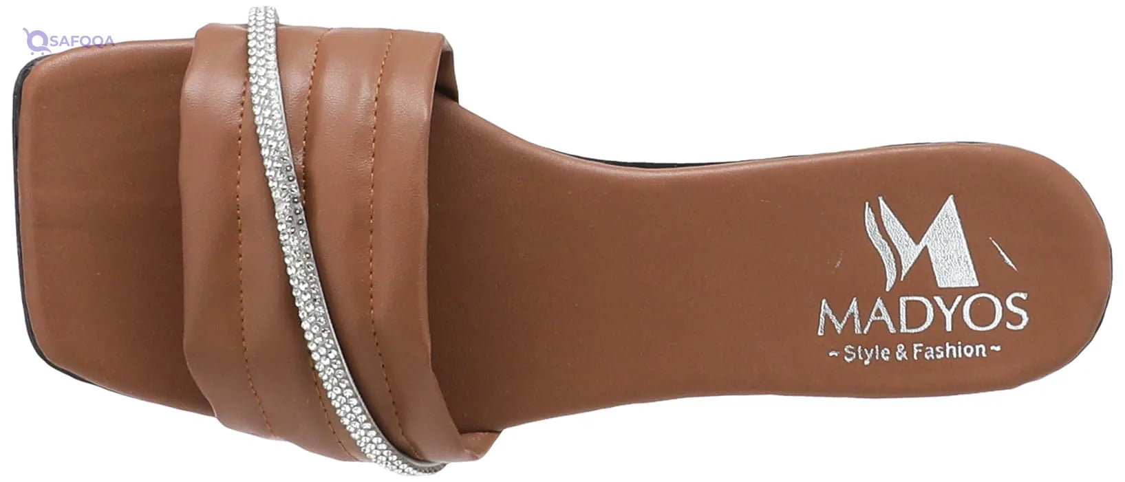 MADYOS Slippers For Womens Cafe Lightweight and flexible sole - Safqqa