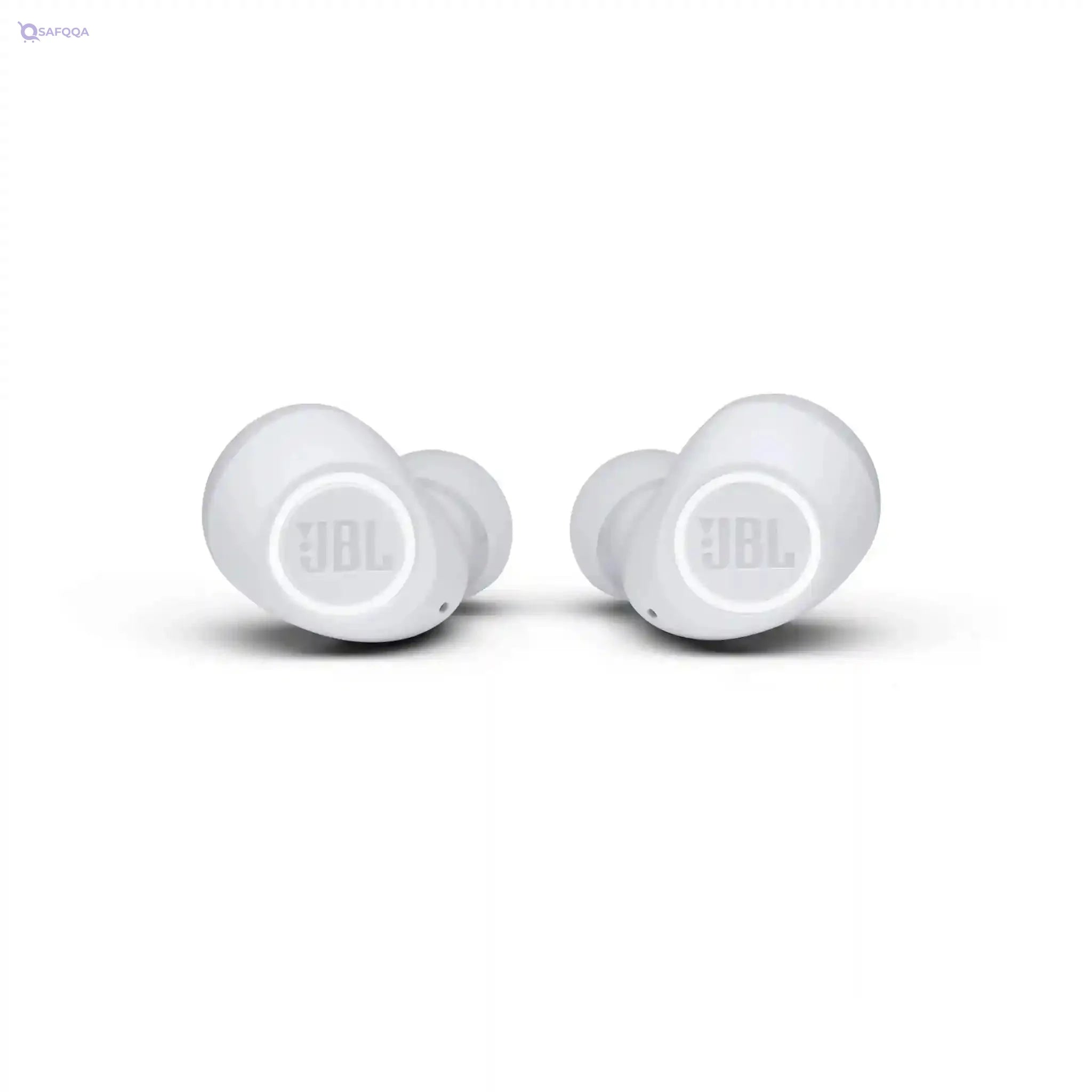 JBL Free 2 Bluetooth Wireless Noise-Cancelling Earphones with Microphone & Charging Case - White, AirPods Style - Safqqa