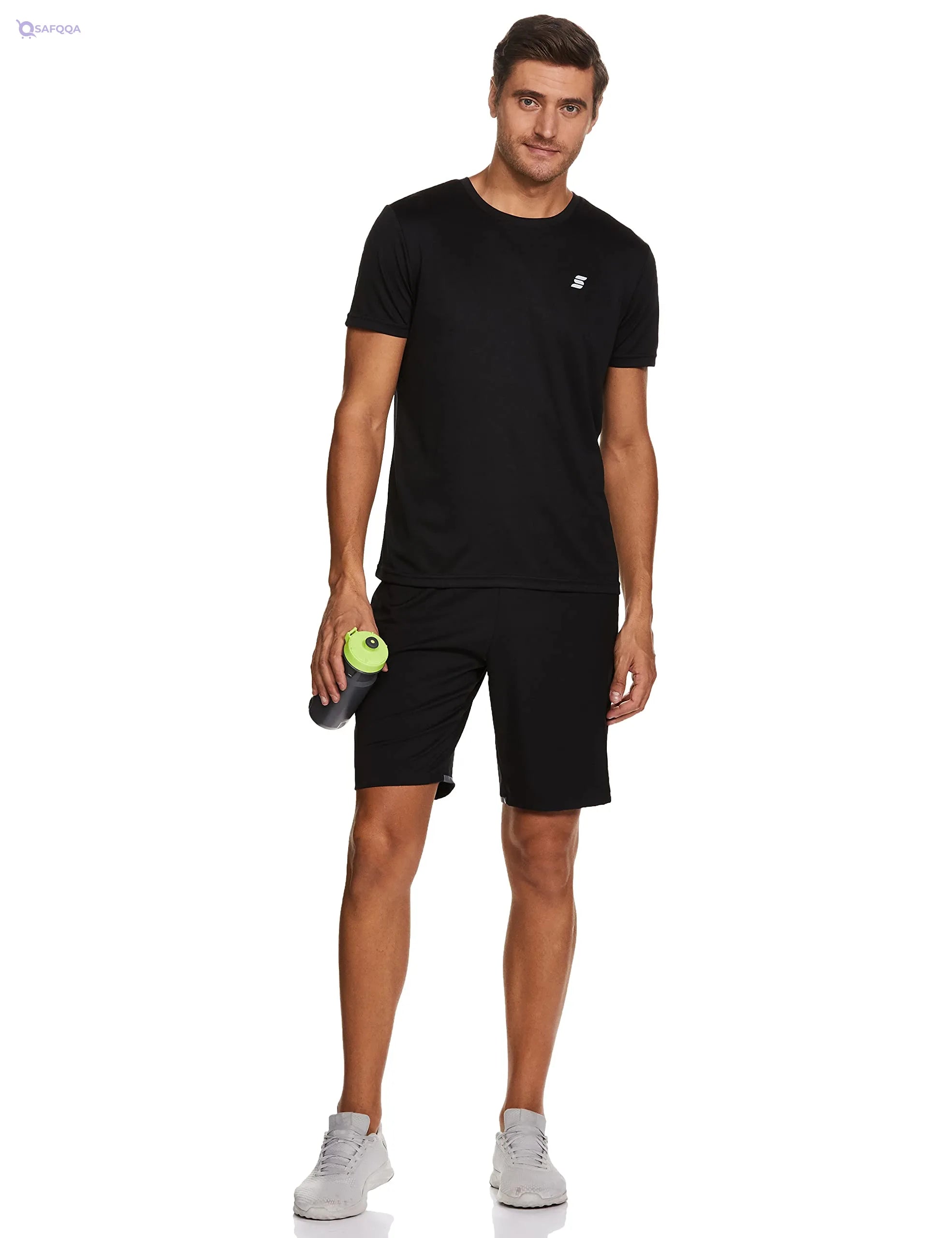 Symactive Men’s Regular Fit Sports T-Shirt - Safqqa