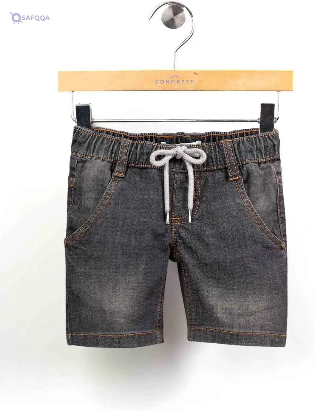 Concrete Boys C322SR3-S22-45N-1068 Denim Shorts - Safqqa Egypt