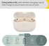Jabra Elite 10 True Wireless Earbuds – Advanced Active Noise Cancelling Earbuds with Next-Level Dolby Atmos Surround Sound –All-Day Comfort, Multipoint Bluetooth, Wireless Charging – Cream - Safqqa