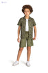 Concrete Shirts For Boys Comfortable fit for daily wear - Safqqa