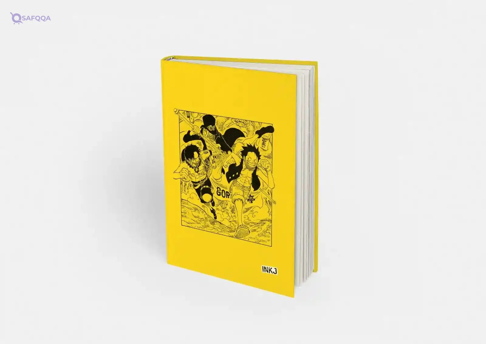 A5 Hardcover Sketchbook One P A5 size Yellow Blank pages - Safqqa Egypt