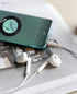 HOCO M64 - Melodious Wire Control Earphones With Mic - White, Wired - Safqqa