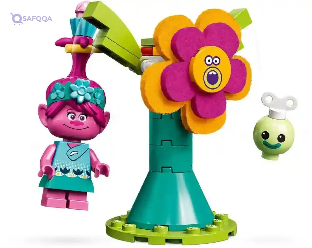 LEGO Trolls World Tour Poppy’s Pod 41251 Trolls Toy Playhouse Building Kit with Poppy Troll Minifigure, New 2020 (103 Pieces) - Safqqa