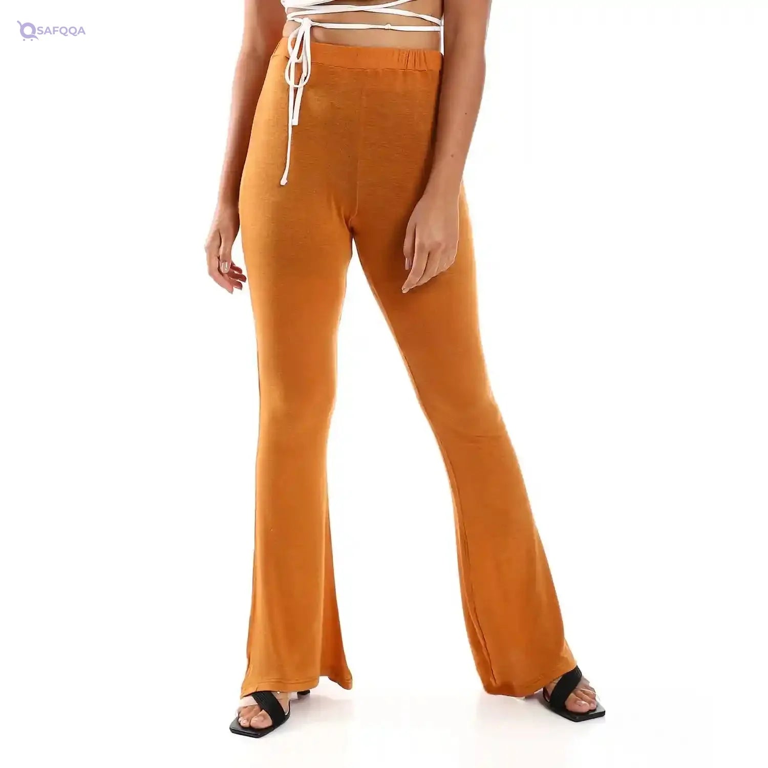 Jamila Women Flare Fit Solid Pants - Safqqa Egypt