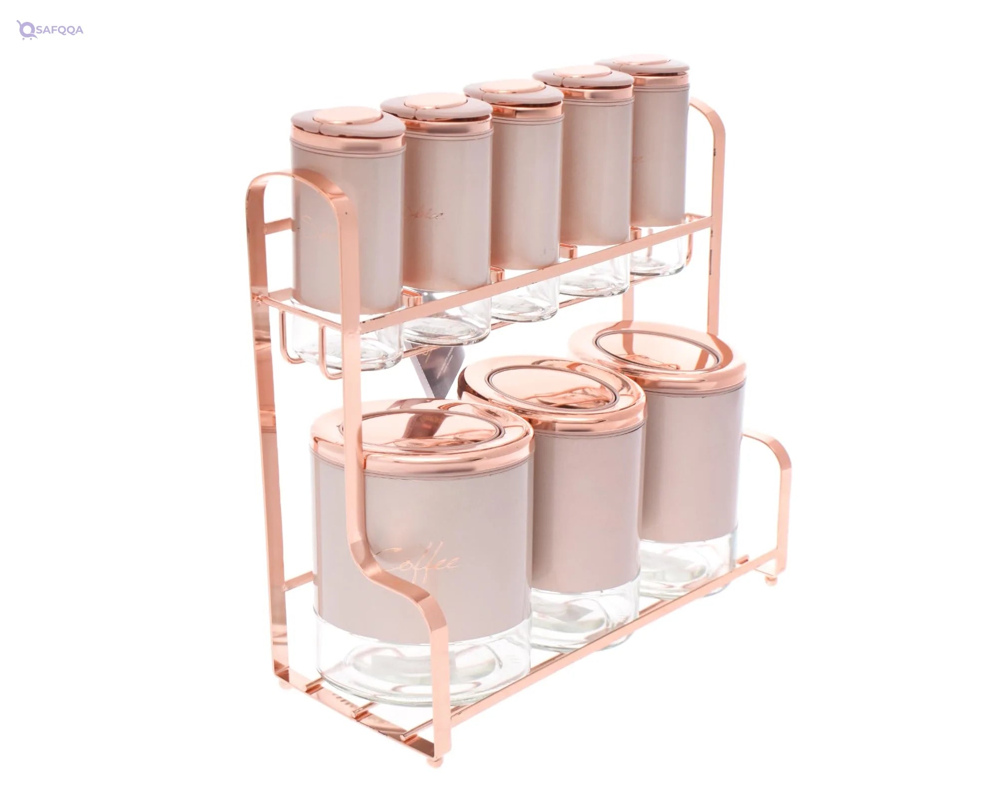 Oxford Stainless Steel Spice Set – 9 Pieces - Safqqa