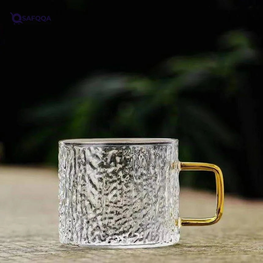 Generic Heat Resistant Glass Cup Set - 6 pieces - Safqqa