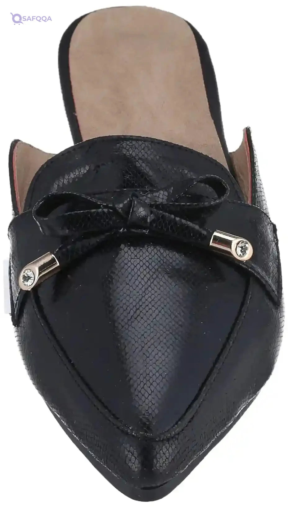 SWAY Loafer Flats Leather Slipper For Women,Slip-on loafer design for easy and quick wearing. - Safqqa