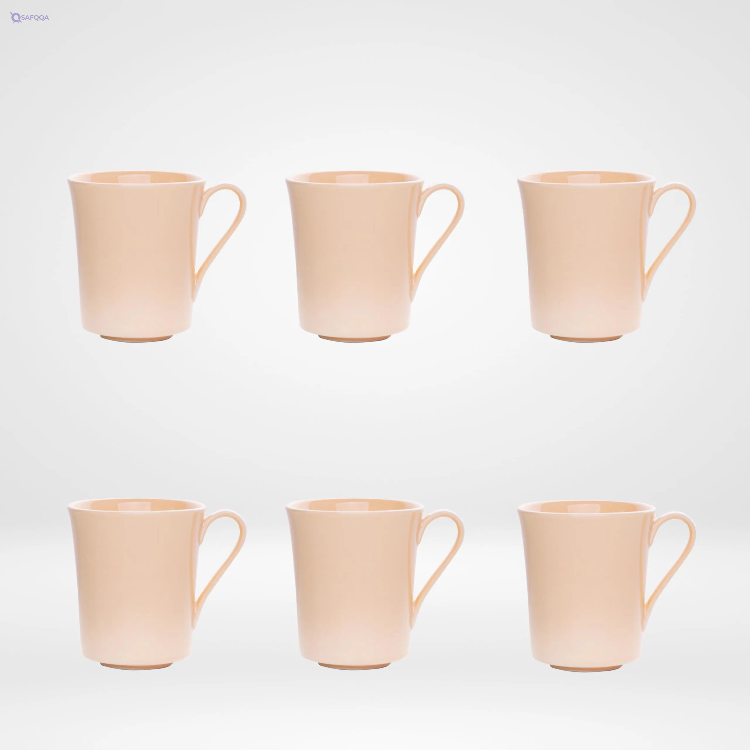 Fathy Mahmoud Porcelain tableware Galaxy Mug Set 6 pcs.- Simon 1 box - Safqqa