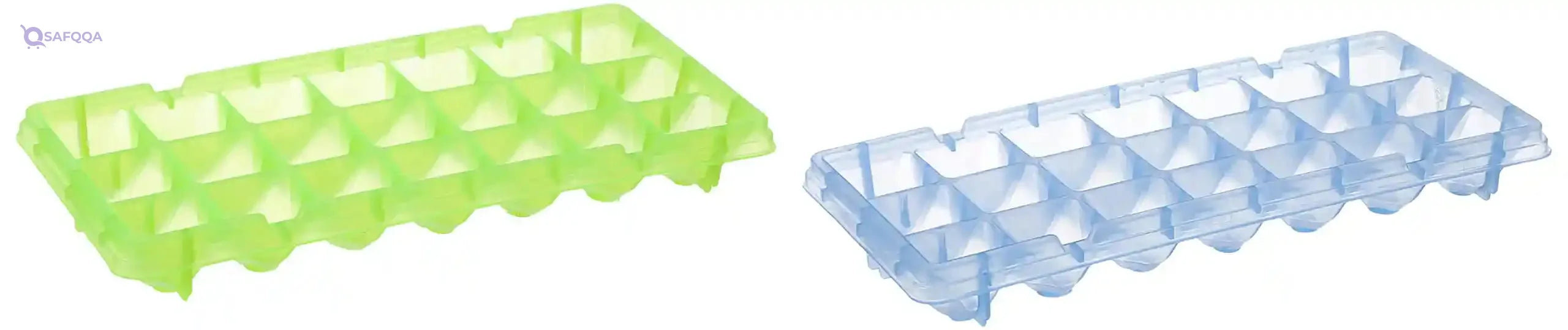 Dieshibingge Plastic Ice Mold Set – 21 Slots - Safqqa
