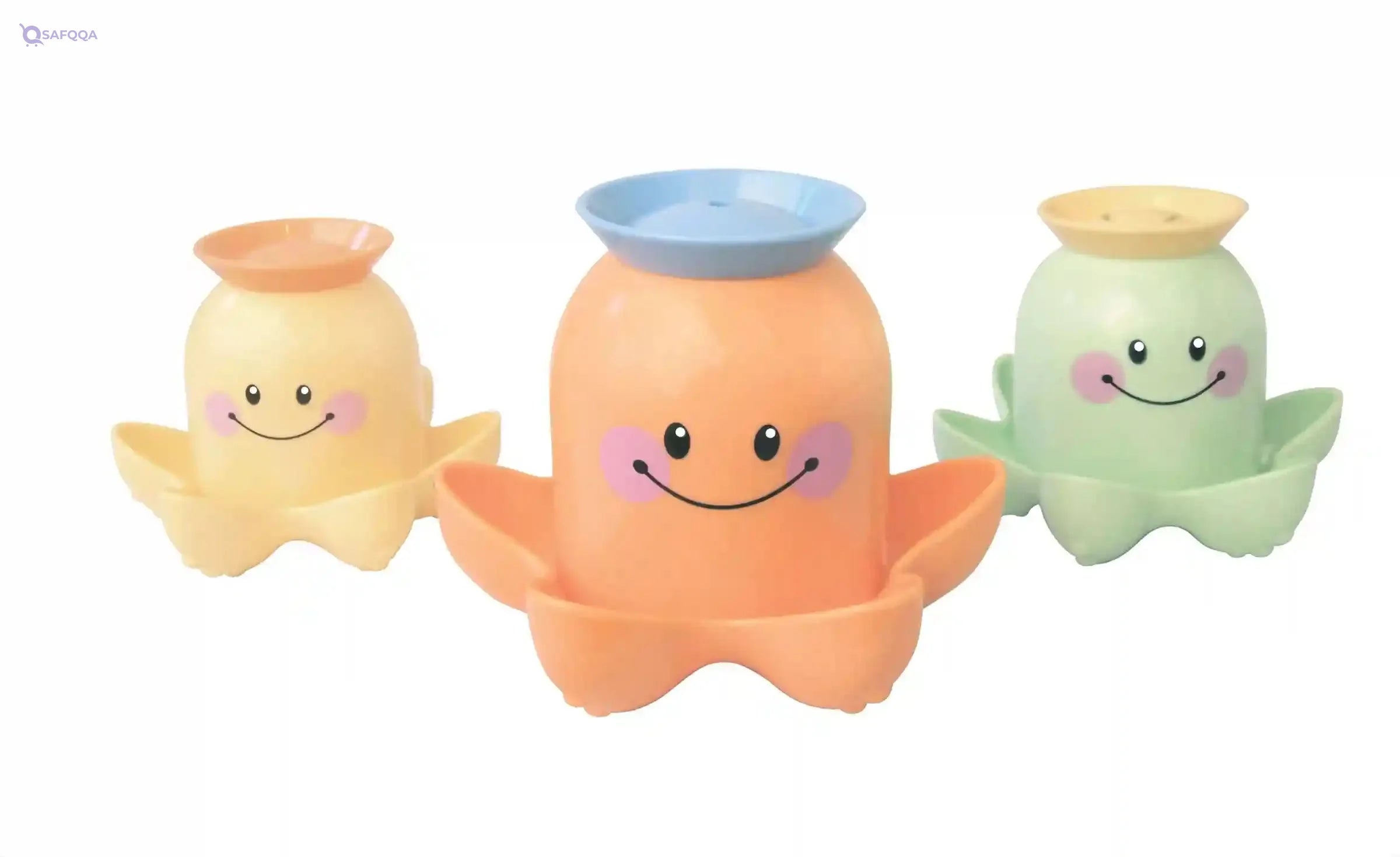 Tolo baby octopus shaped bath stacker - Safqqa Egypt