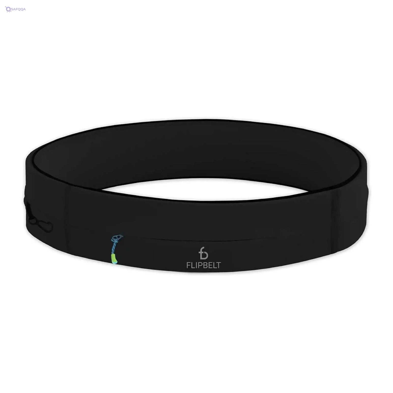 FlipBelt Running & Fitness Workout Belt, Black, X-Large - Safqqa