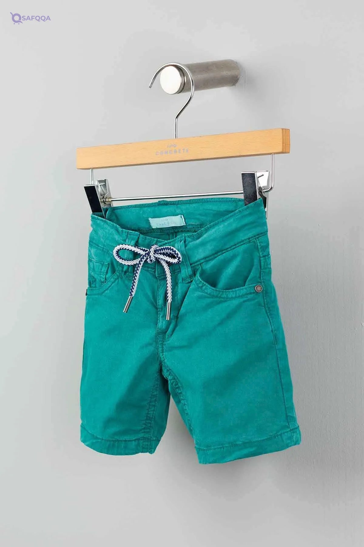 CONCRETE Five-Pocket Shorts For Boys - Safqqa Egypt