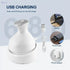 LIARTY White Electric Scalp Head Massager With 4 Removable Heads Attachments For Stimulating Hair Growth - Safqqa Egypt