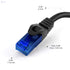 KabelDirekt 613 Ethernet, patch & network cable (transfers gigabit internet speed, ideal for 1Gbps networks/LANs, routers, modems, switches, RJ45 plug ) black/blue, Pack of 5 Cables, 0.5 Meters - Safqqa Egypt