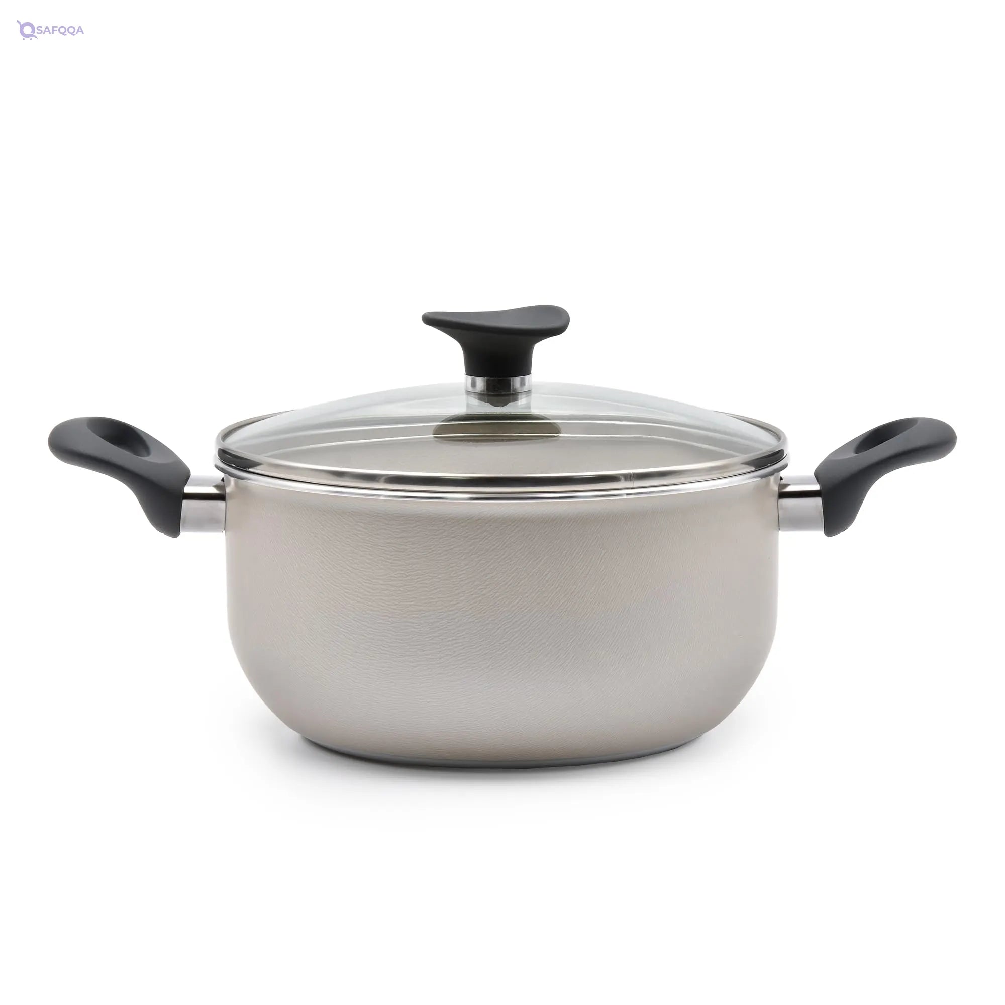 Celar Aluminium Pot Non-stick , 26 cm , ‎Multi Color - Safqqa