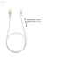KabelDirekt – Micro USB Cable (USB 2.0, Synch & Charge Cable, white) TOP Series, Pack of 5 Cables, 0.5 Meters - Safqqa Egypt