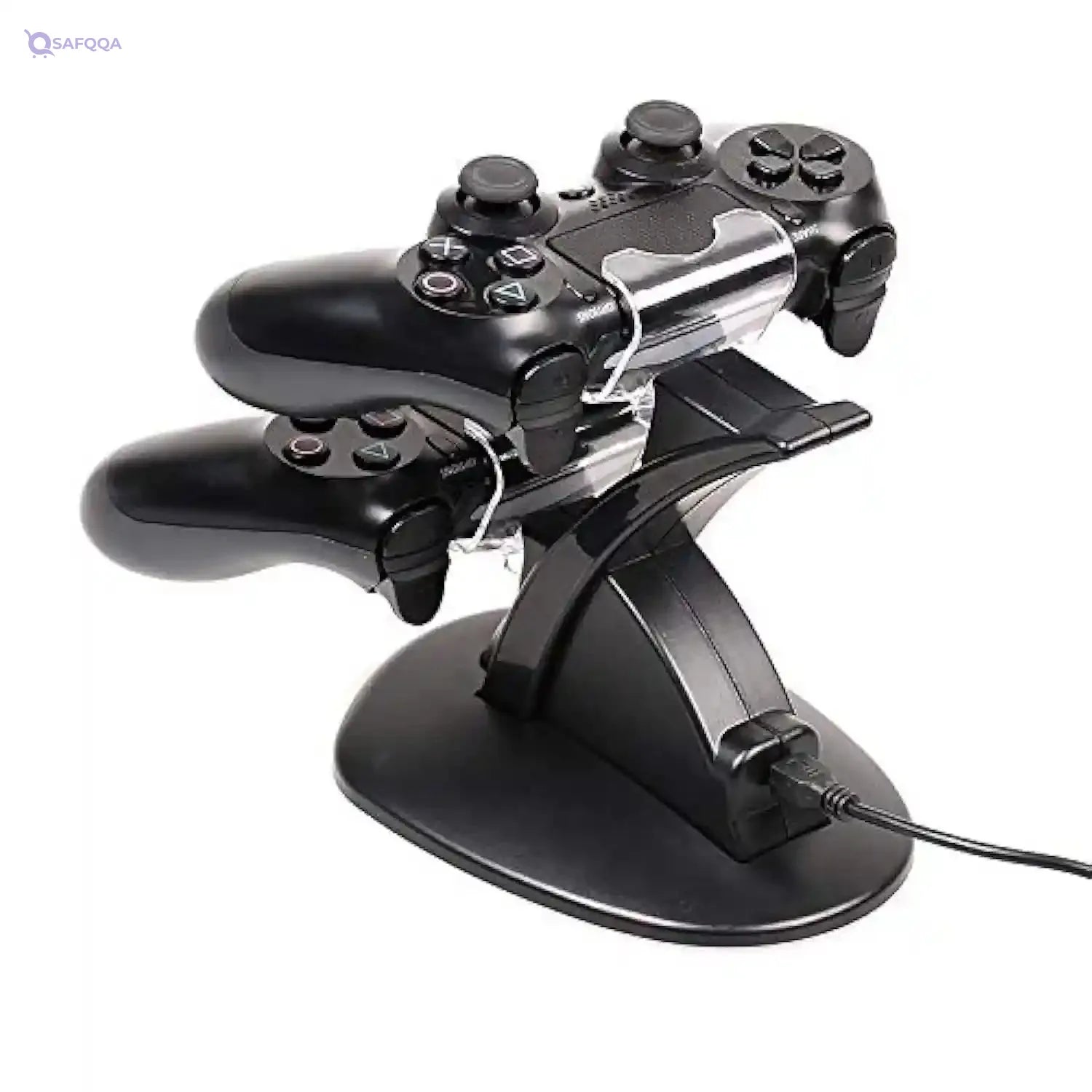 PS4 / Slim / Pro Dual USB Controller Charging Dock Station - Safqqa