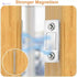 Ultra-Thin Magnetic Door Catch with Screws – Cabinet, Drawer & Sliding Window Closer - Safqqa