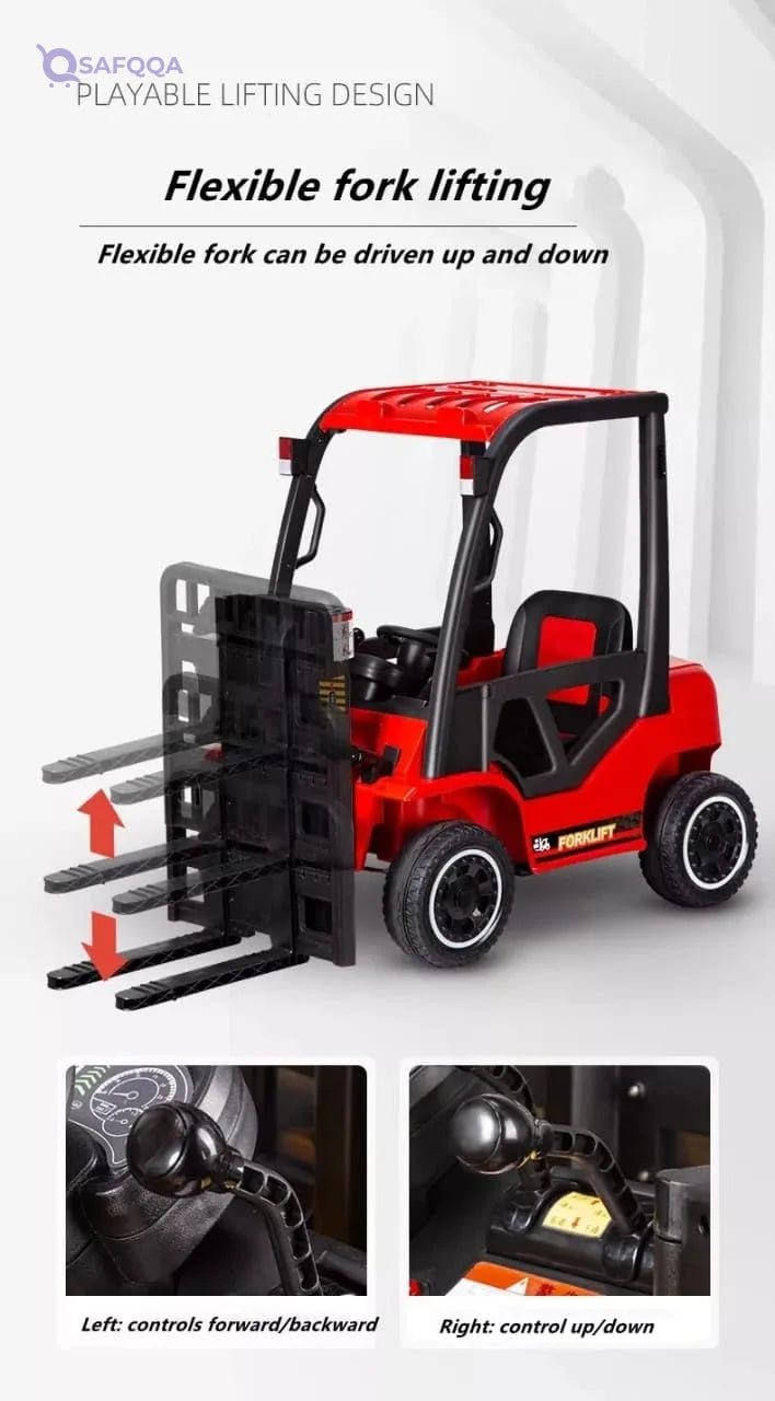 Electric Ride-On Lift Machine for Kids – Fun & Interactive Toy - Safqqa