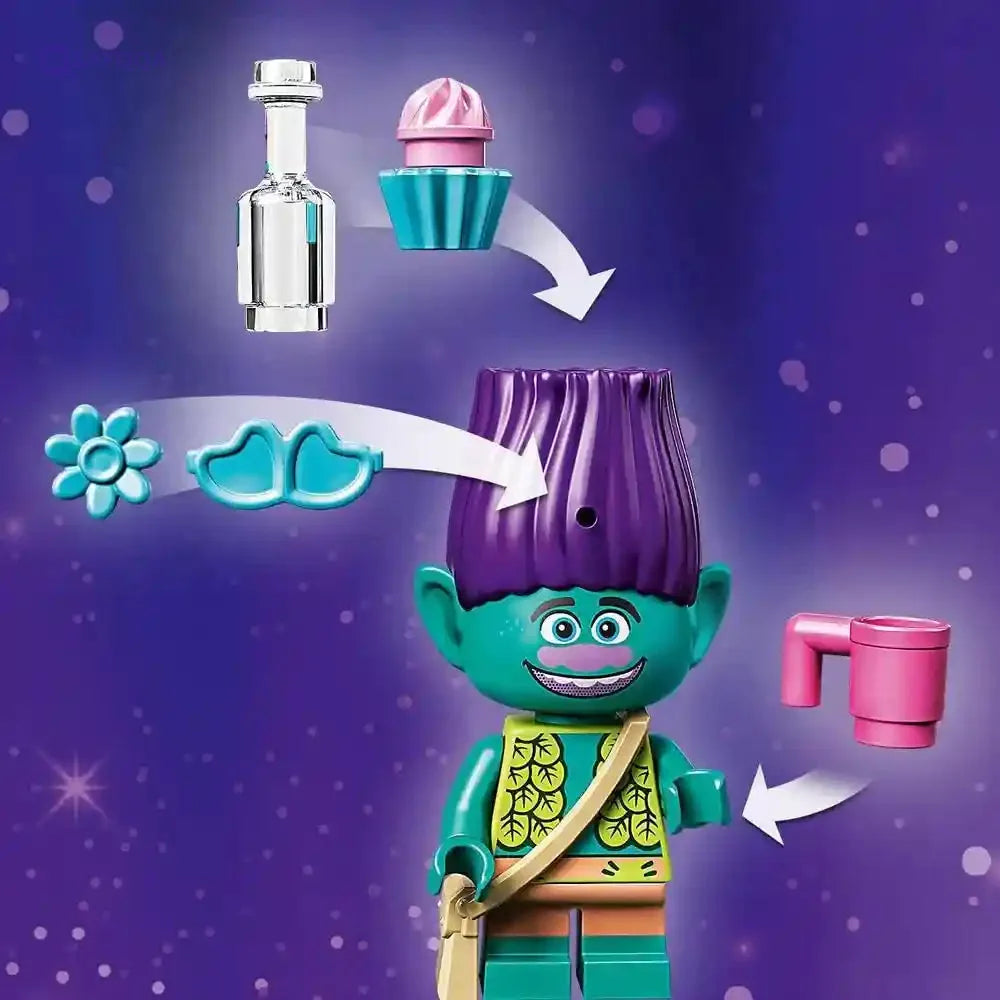 LEGO Trolls World Tour Poppy’s Hot Air Balloon Adventure 41252 Building Kit, an Ideal for Creative Play (250 Pieces) - Safqqa Egypt