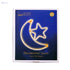 HILALFUL Moon Star Medium | Suitable for Living Room, Bedroom and Outdoor | Perfect Festive Gift for Home Decoration in Ramadan, Eid, Birthdays, Weddings, Housewarming | 1.5 m Cable - Safqqa Egypt