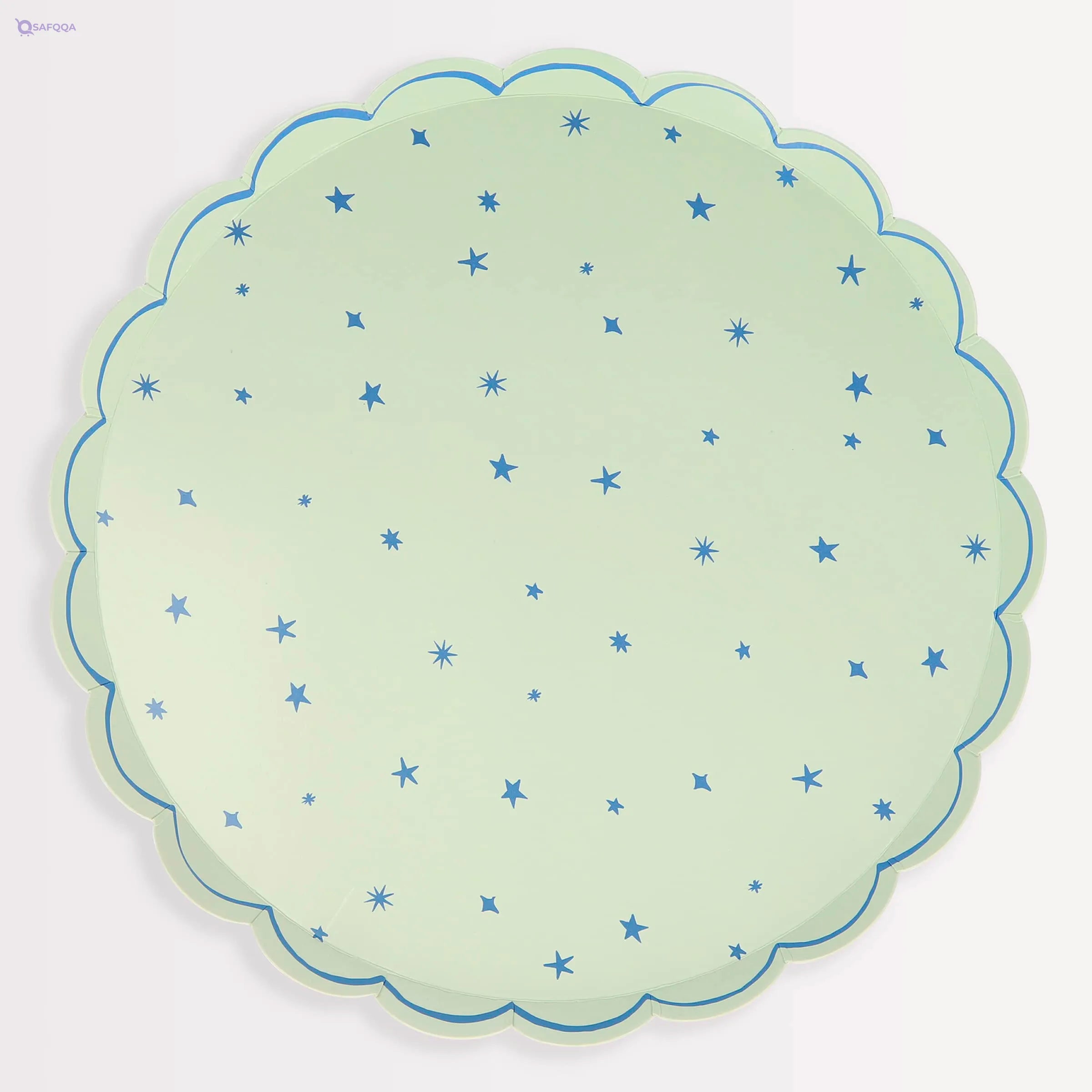 Meri Meri Colorful Star Party Plates – Pack of 8 - Safqqa