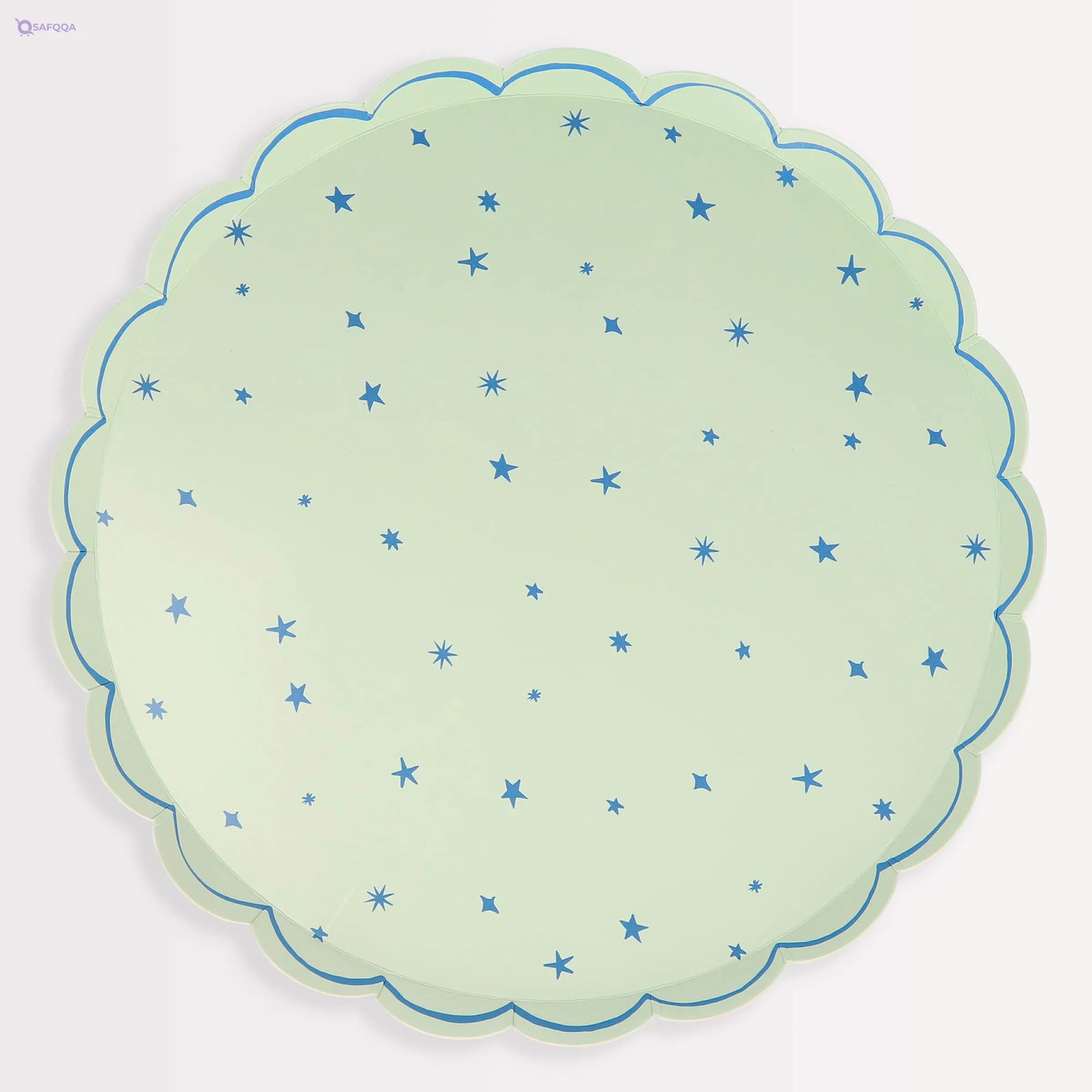 Meri Meri Colorful Star Party Plates – Pack of 8 - Safqqa