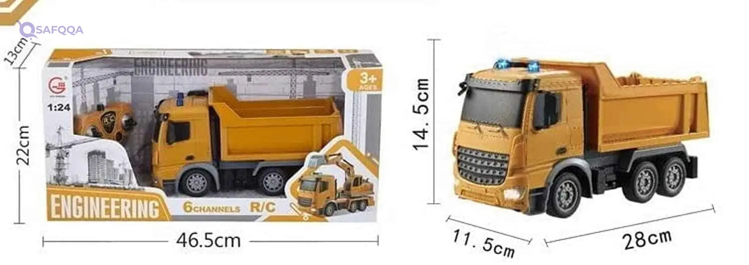 Sino dump loader 1:24r/c five function construction car w/usb - Safqqa Egypt