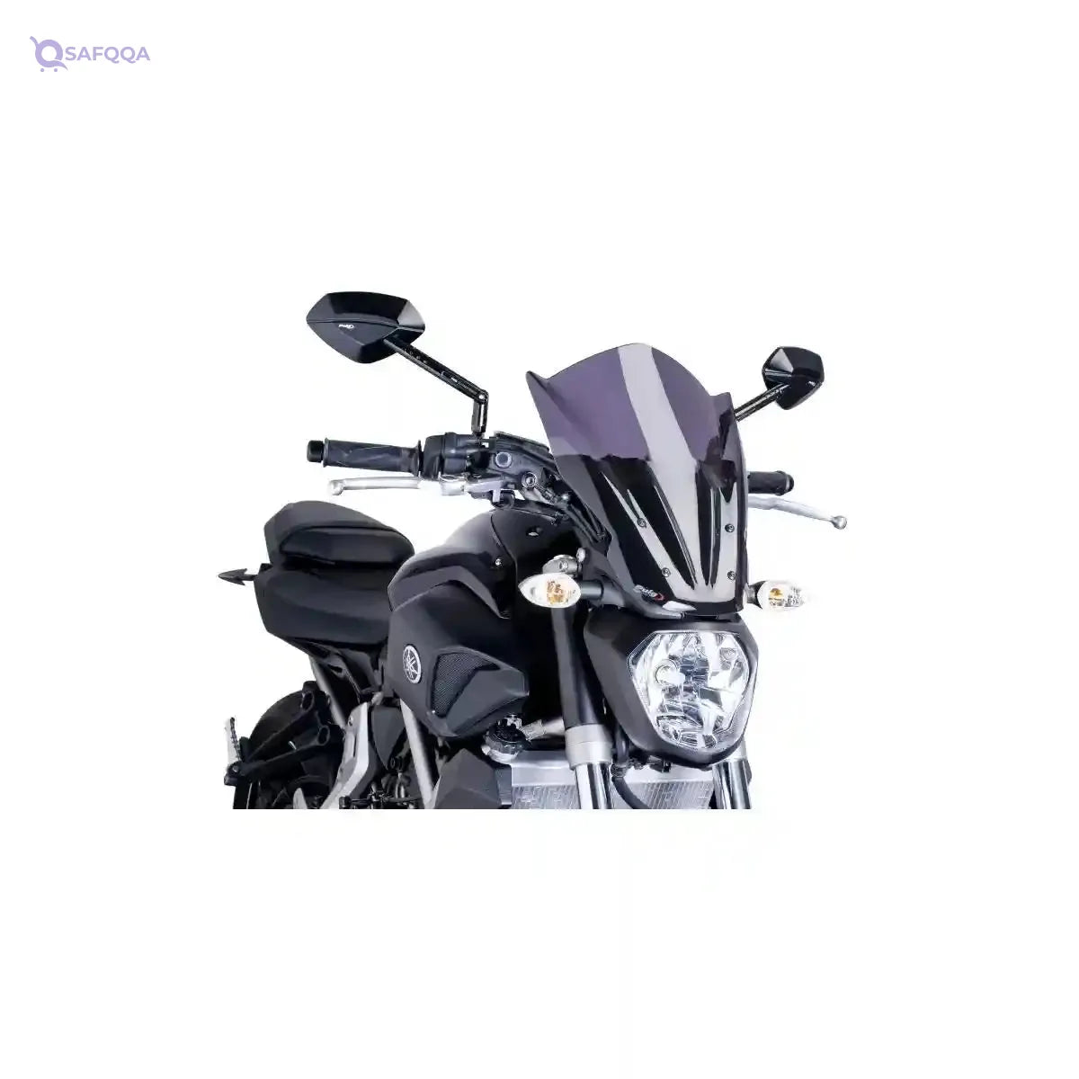 Puig Motorcycles MT-07 2014,-Dark Grey-Medium - Safqqa