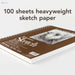 Strathmore 400 Series Sketch Pad – 9 x 12 Inches, 100 Sheets, Wire Bound - Safqqa