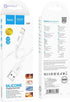 Hoco X87 Lightning Silicone Charging Cable 2.4A - Safqqa