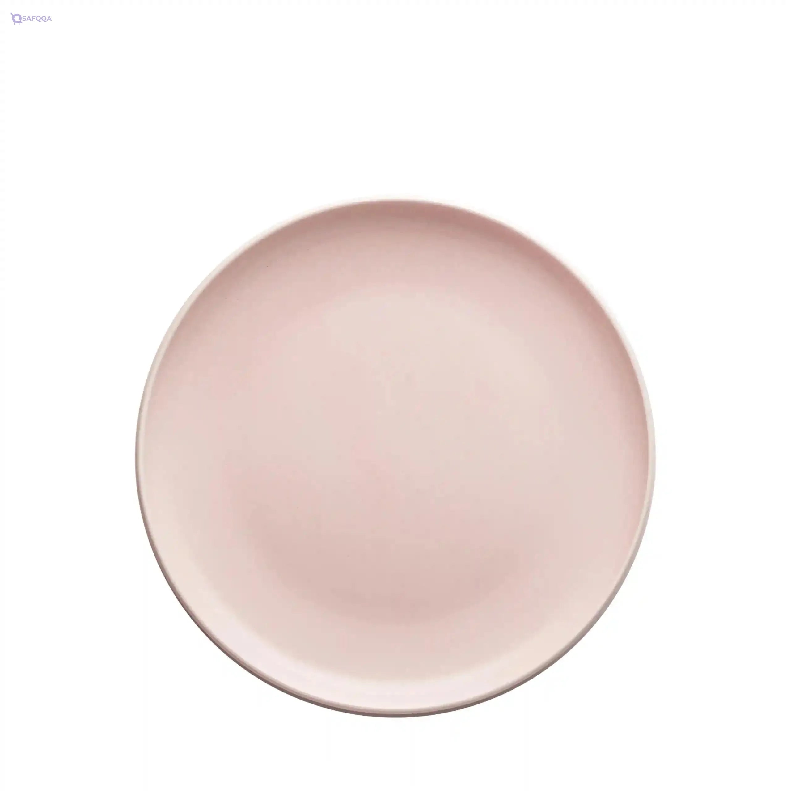 Fathy Mahmoud Porcelain Tableware Dinner 30-Piece Set, Matte Light Rose - Safqqa