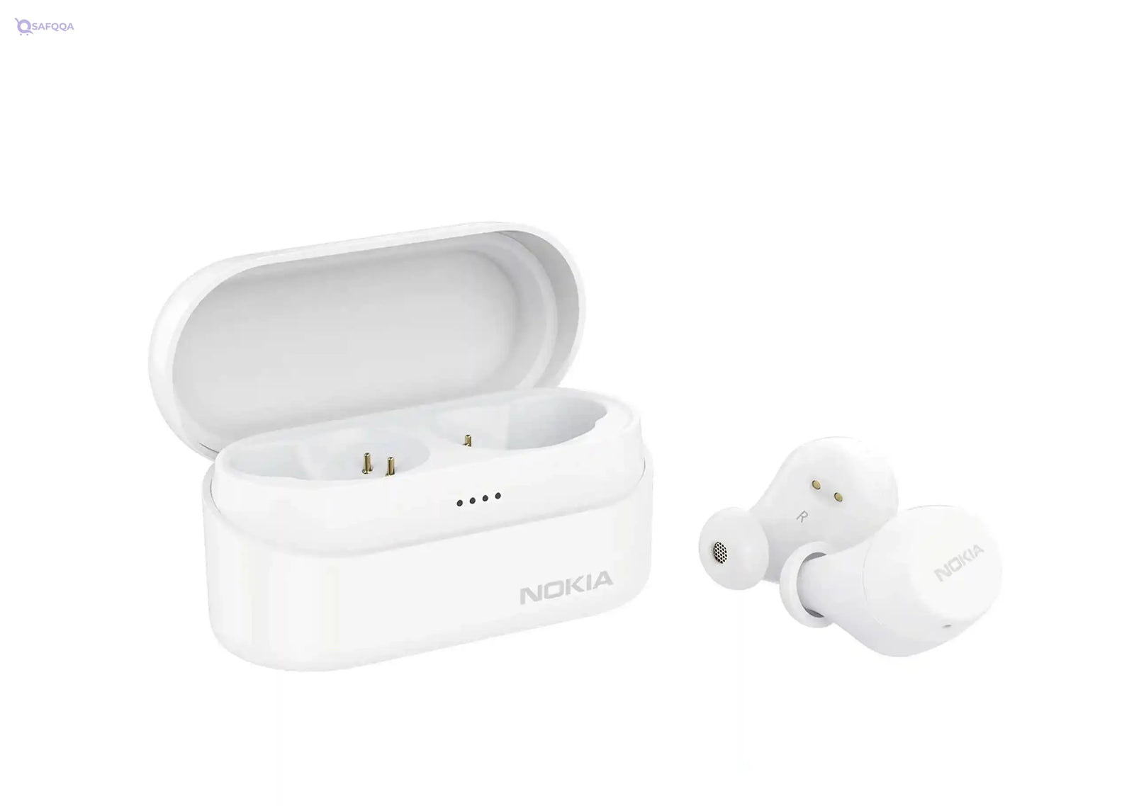 Nokia bh-405 power lite bluetooth wireless earbuds - white - Safqqa Egypt