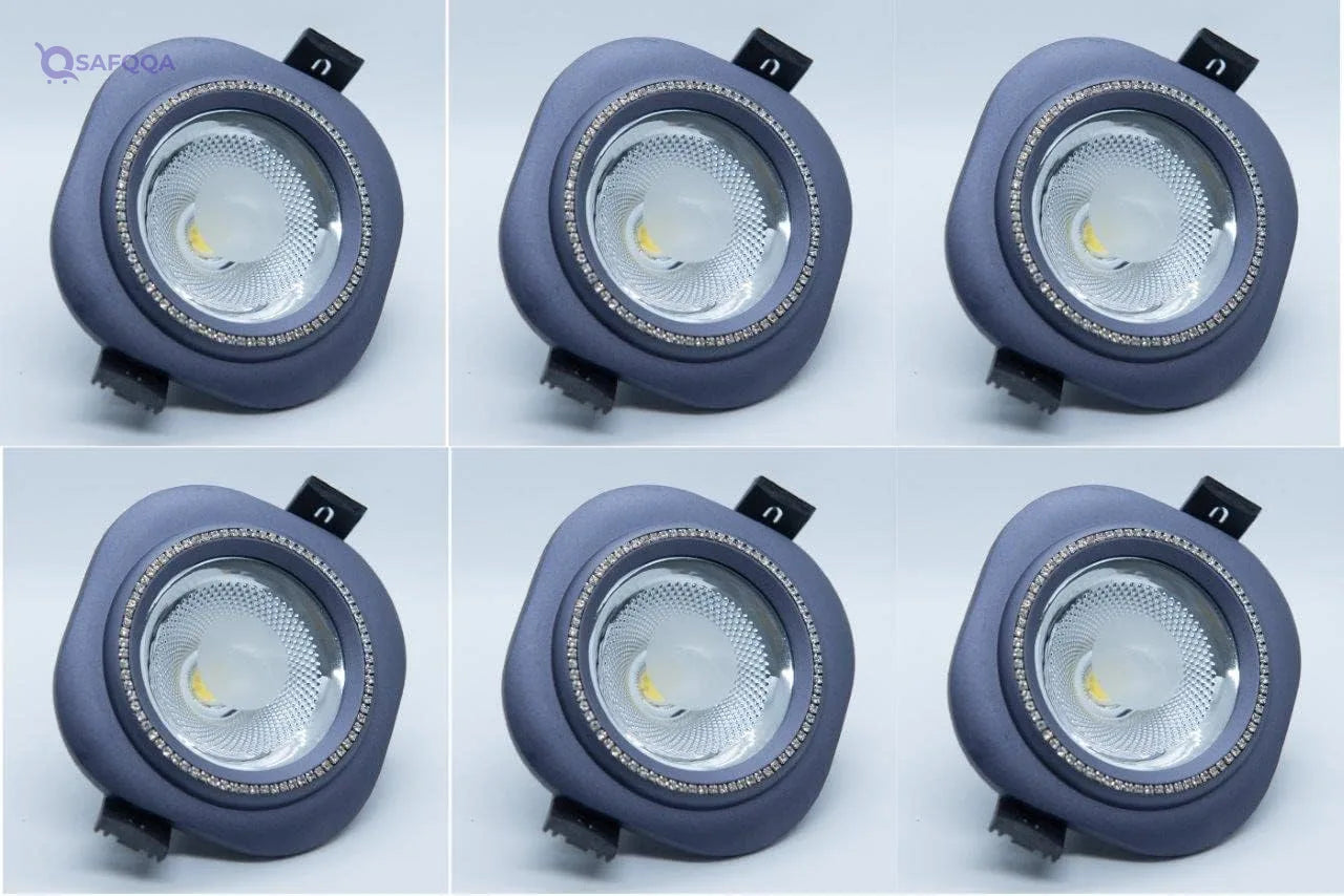 5W Dark Blue Spotlight – Warm Light - Safqqa
