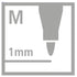 Stabilo 68 Felt-Tip Pen - 1.0 mm, Light Red - Safqqa Egypt