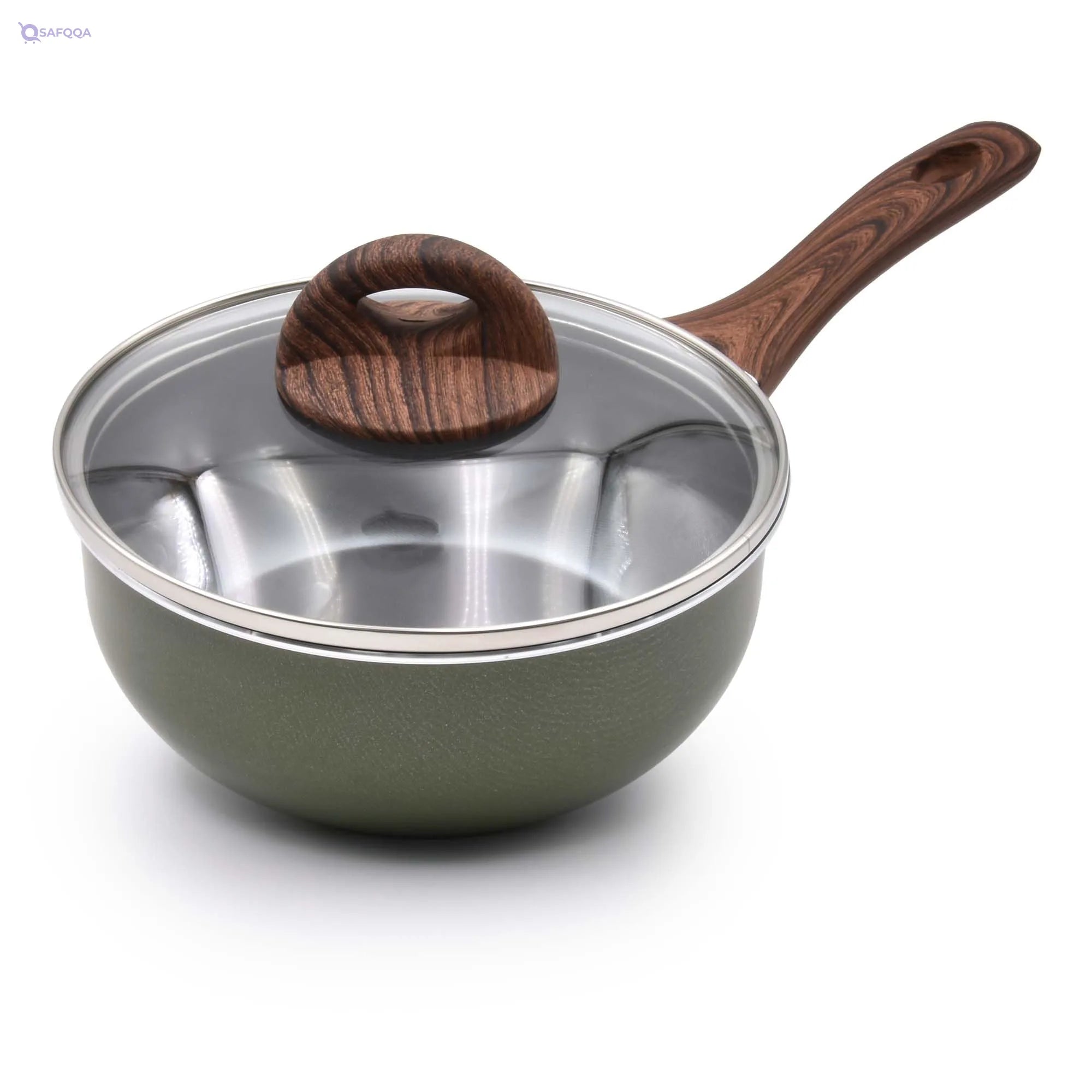 Celar Cooking pot  Aluminium with Lid, 16 cm - Safqqa