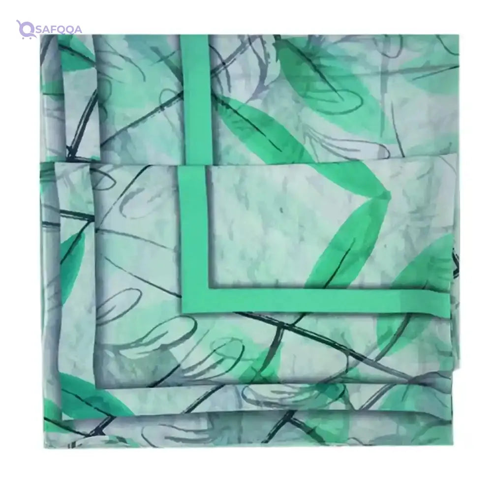 EL Modather Chiffon Crepe Scarf for women 195 * 70cm-Multicolor - Safqqa Egypt