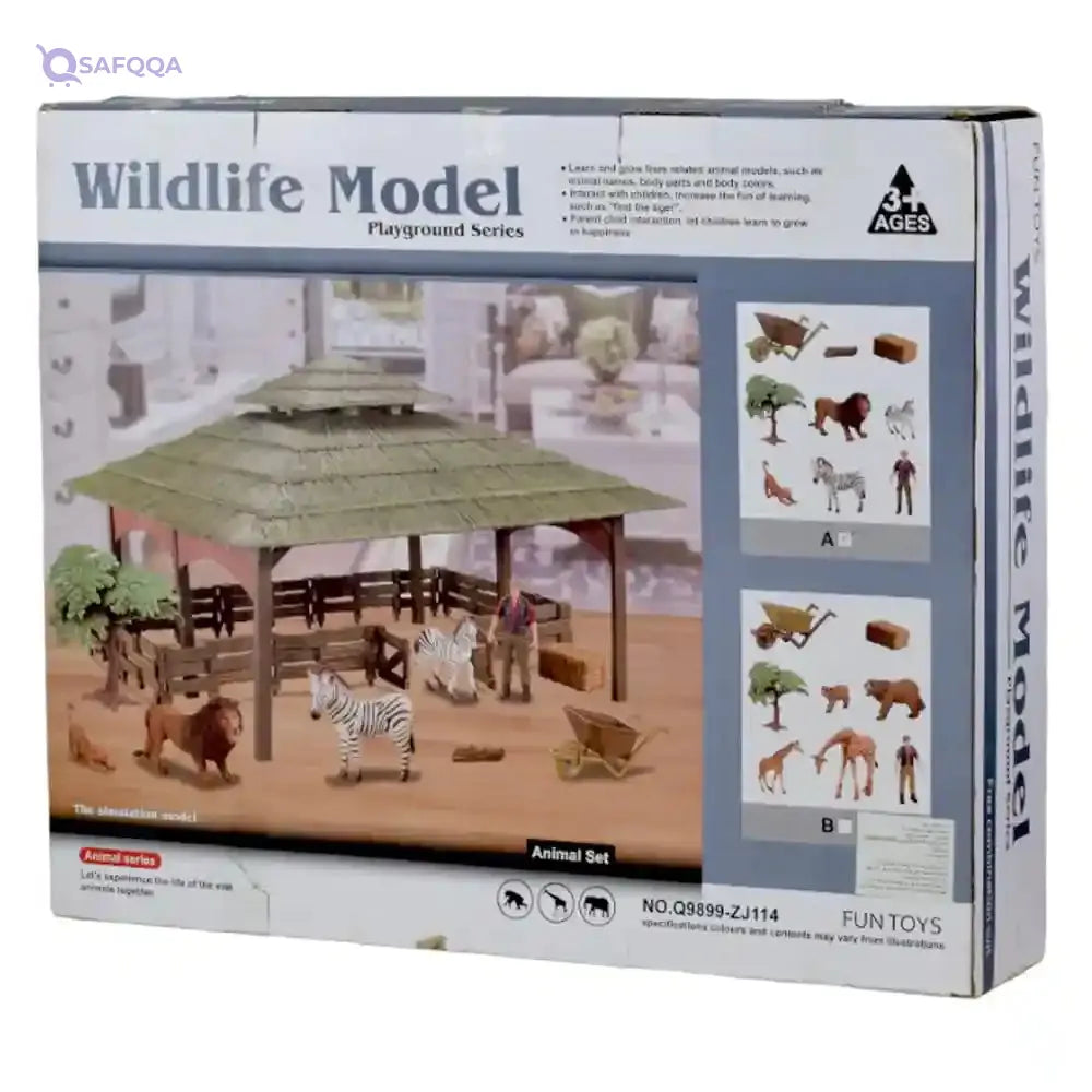 Generic Wildlife Playground Series Game for Kids, Q9899-ZJ114, Assorted Colors - Safqqa Egypt